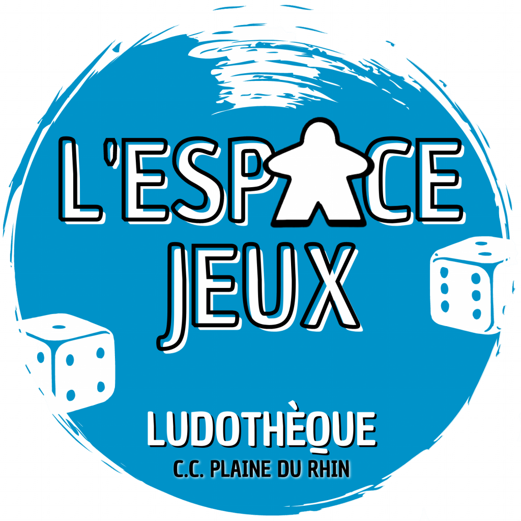 Logo de la ludothèque l'Espace Jeux située à Lauterbourg, dans le Bas-Rhin • Céline Sellier • Création du site multilingue (français, anglais et allemand) • Détail des expériences professionnelles